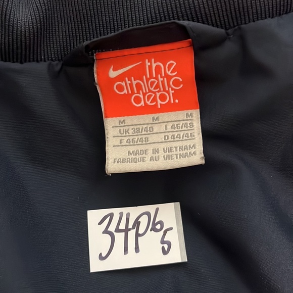 Vintage Y2K Nike Zip Windbreaker Jacket Mens Medium Athletic Active Skater - Picture 3 of 10